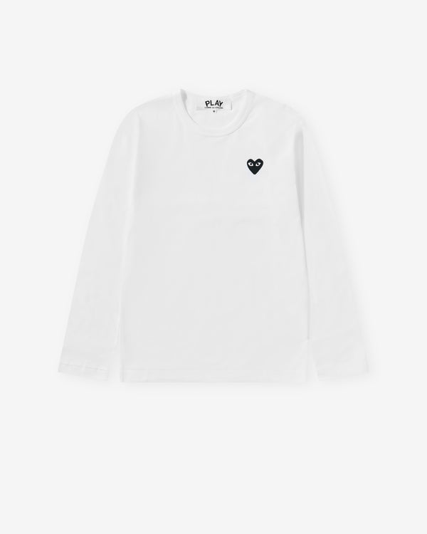 Play Comme des Garçons - Black T-Shirt - (White)