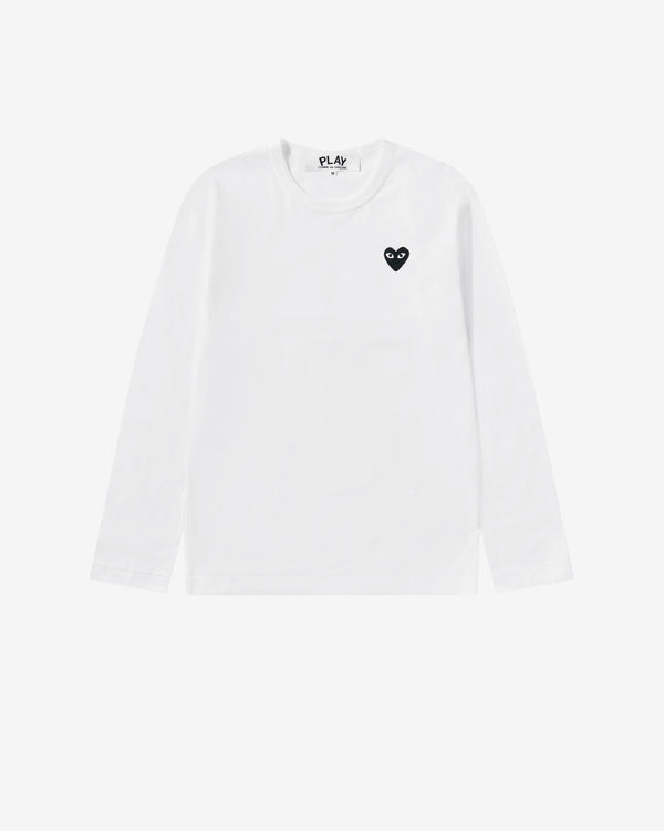 Play Comme des Garçons - Black T-Shirt - (White)