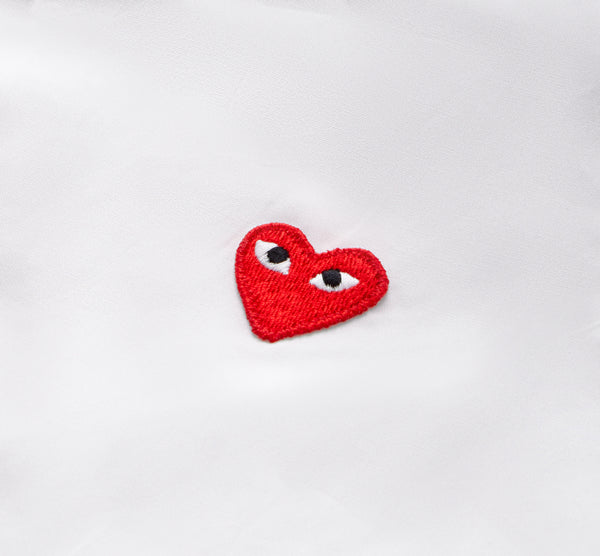 Play - Kid's Red Heart Shirt - (White)