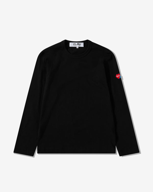 Play Comme des Garçons - Invader Cotton L/S T-Shirt - (Black)