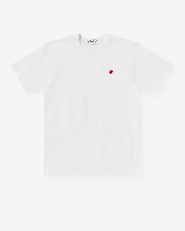 Play Comme des Garçons - Mini Heart T-Shirt - (White)