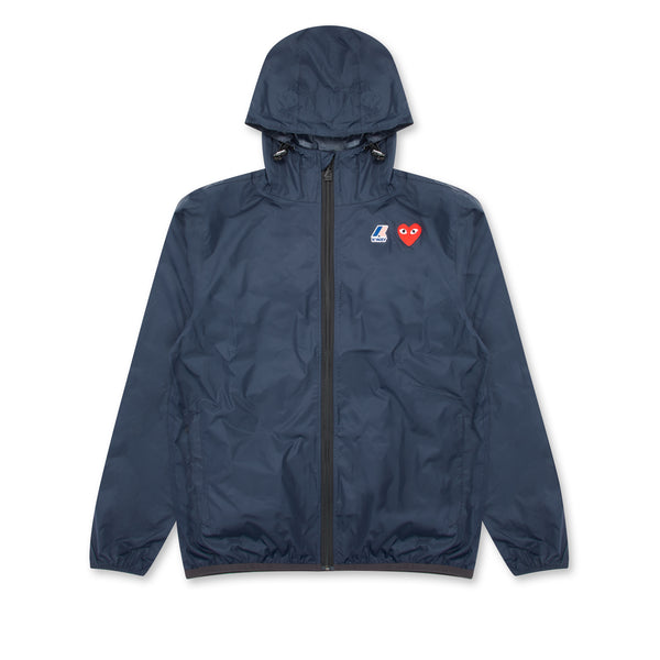 Play Comme des Garçons - K-WAY Le Vrai Zip Jacket - (Navy)