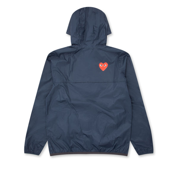 Play Comme des Garçons - K-WAY Le Vrai Zip Jacket - (Navy)