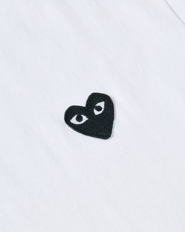 Play - Black Heart Emblem T-Shirt - (White)