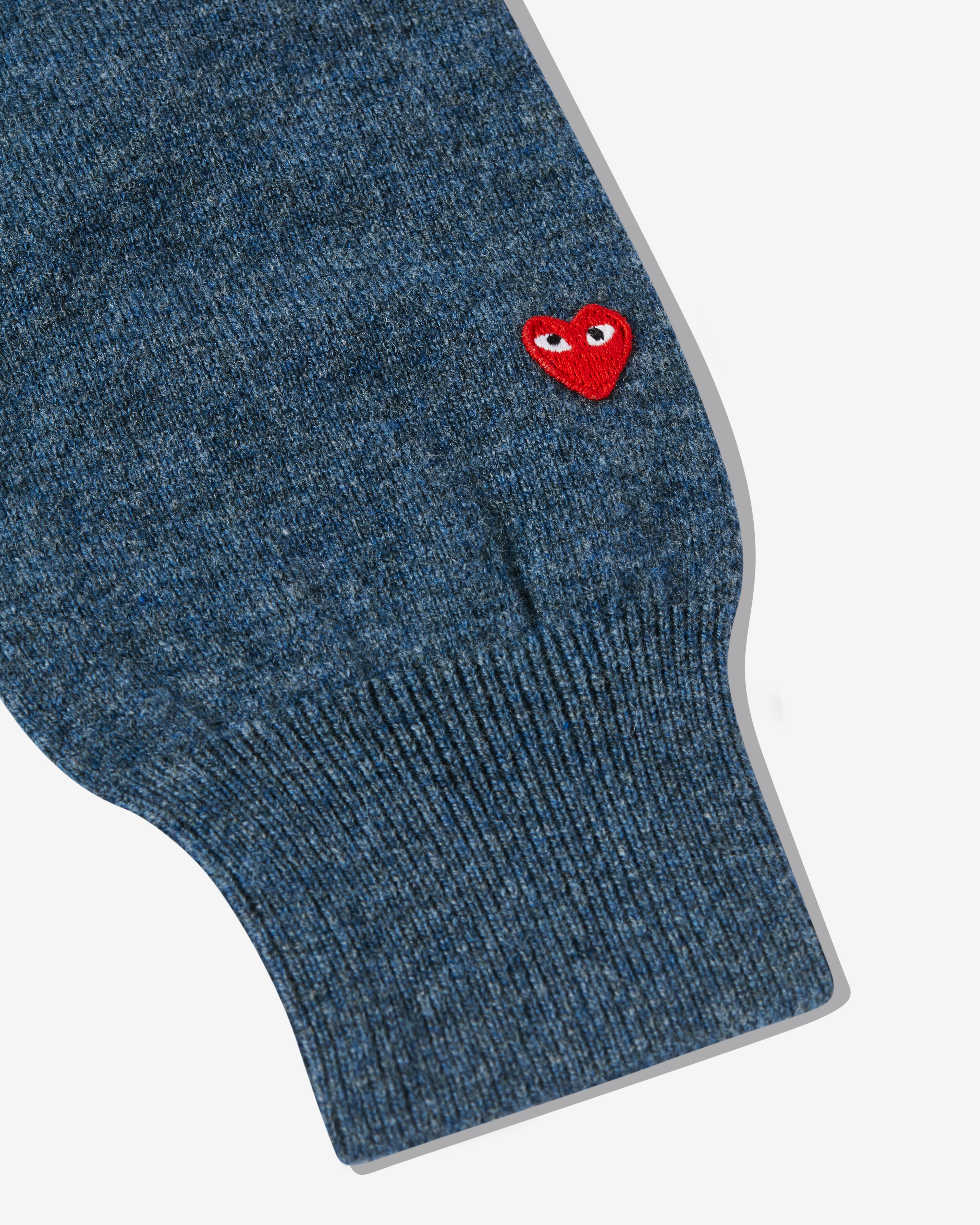 Play Comme des Garçons: Ladies' Cardigan (Navy) | DSMNY E-SHOP