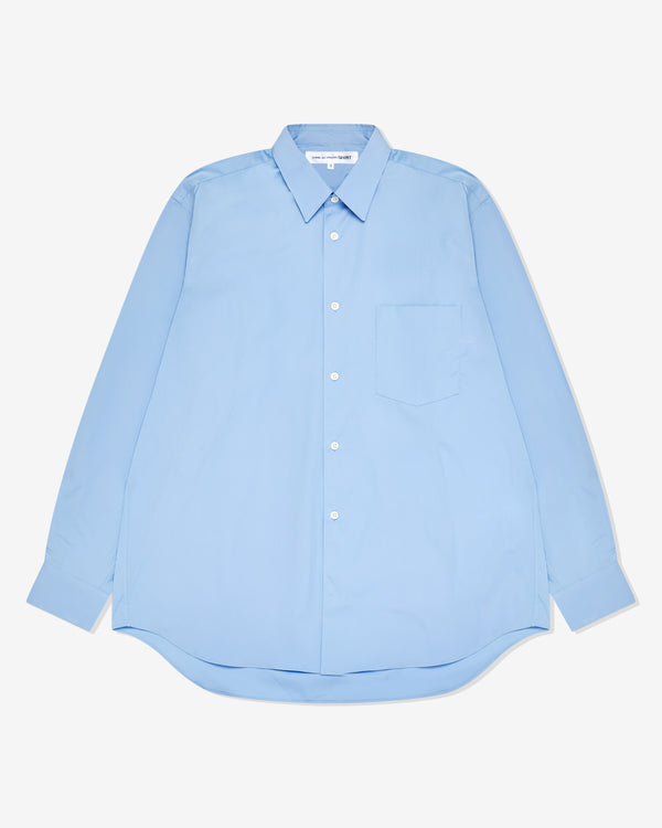 CDG Shirt Forever - Wide Shirt - (Blue)