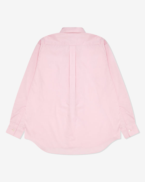 CDG Shirt Forever - Men's Wide Fit Cotton Shirt - (Pink)