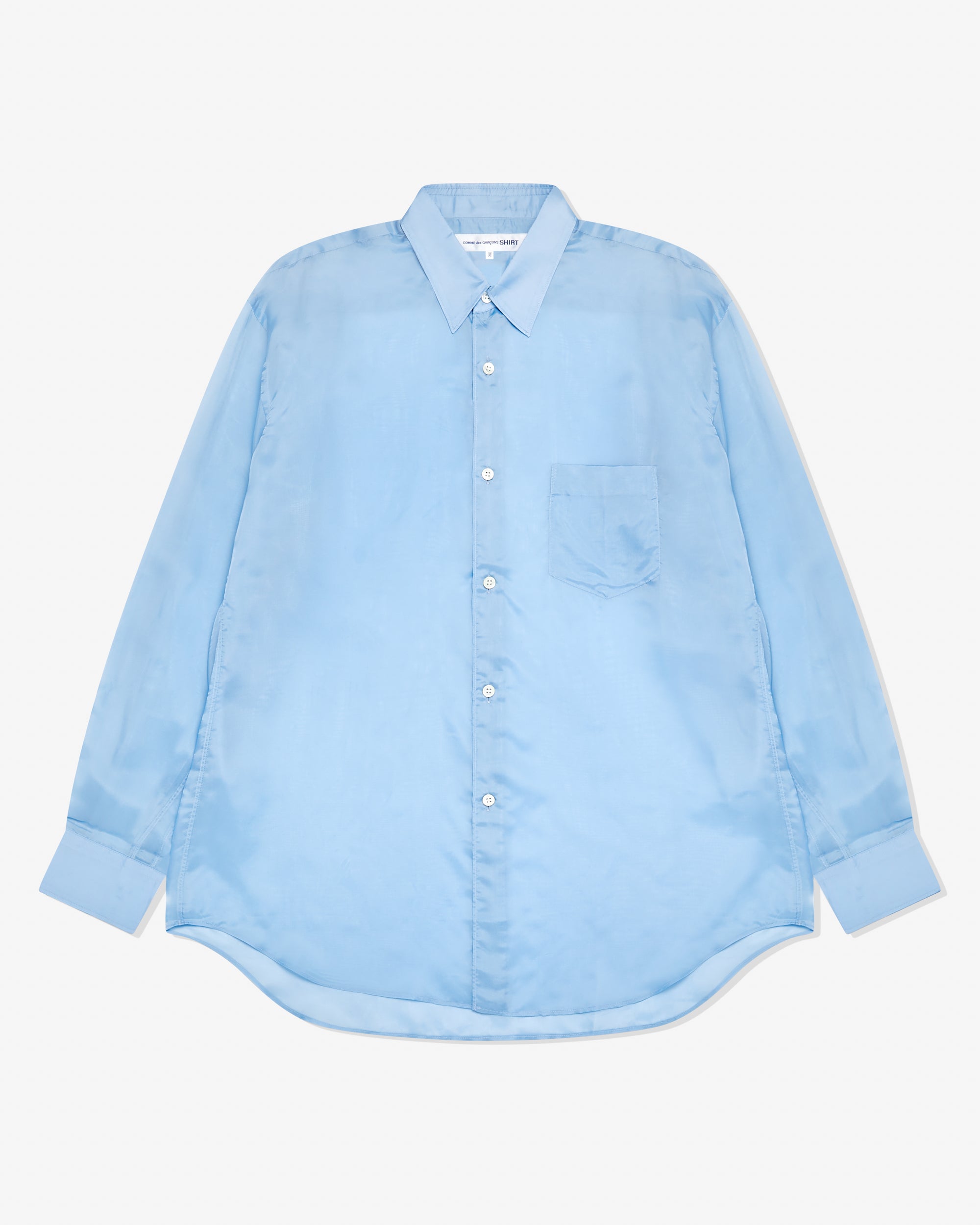 CDG Shirt Forever - Men's Cupra Taffetas Narrow Classic Shirt CDG Shirt Forever - Men's Cupra Taffetas Narrow Classic Shirt