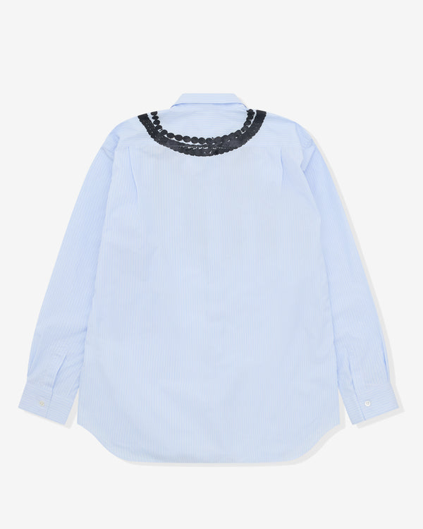 CDG Shirt - Men's A$AP Nast Chain Shirt - (Pinstripe)