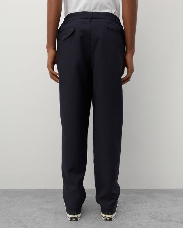 CDG Shirt - Men's Tapered Fit Trousers - (Navy)