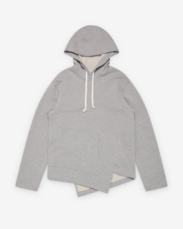 CDG Shirt - Men's Bias Cut Hoodie - (Grey)