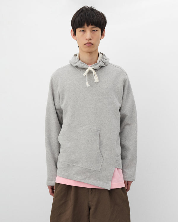 CDG Shirt - Men's Bias Cut Hoodie - (Grey)