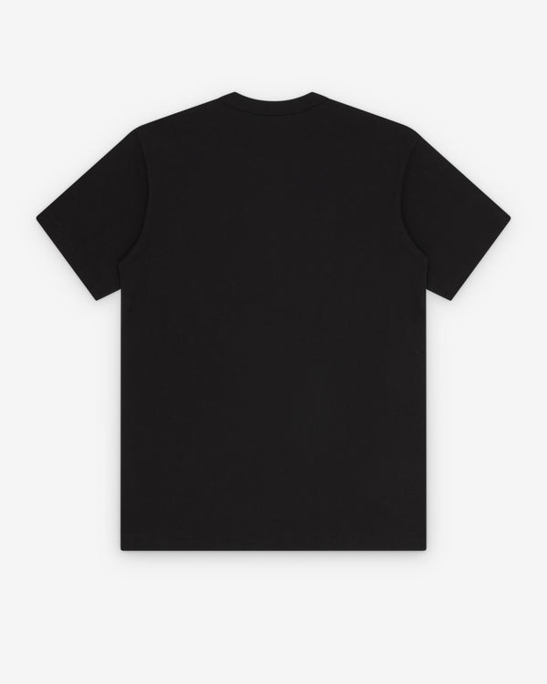 CDG Shirt - Men's Paint Splatter T-Shirt - (Black/Blue/Green)