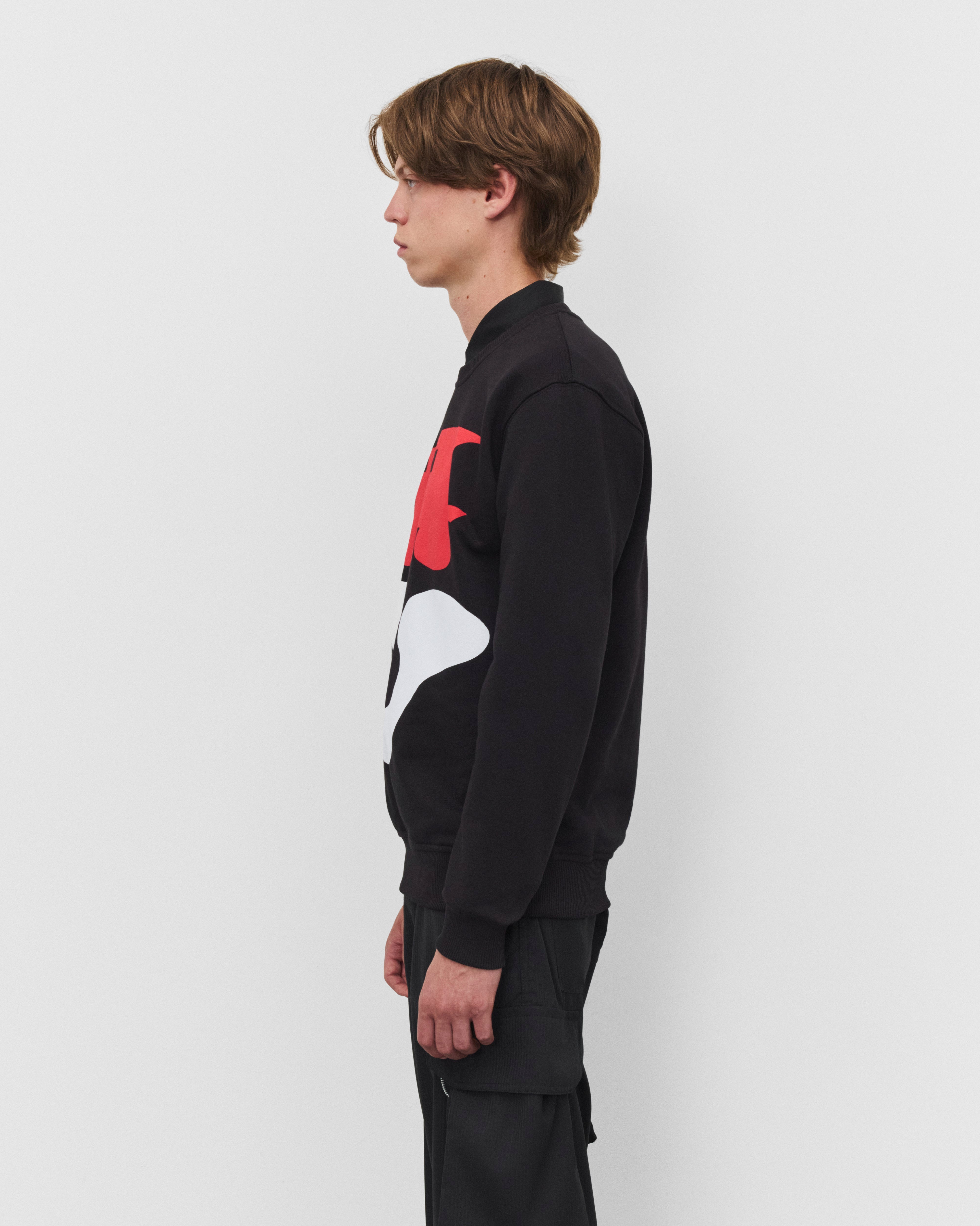 トップス 15SS CdG CdG Multi Border L/S Tee CDG Shirt: Men's Graphic Sweatshirt (Black) | DSMNY E-SHOP
