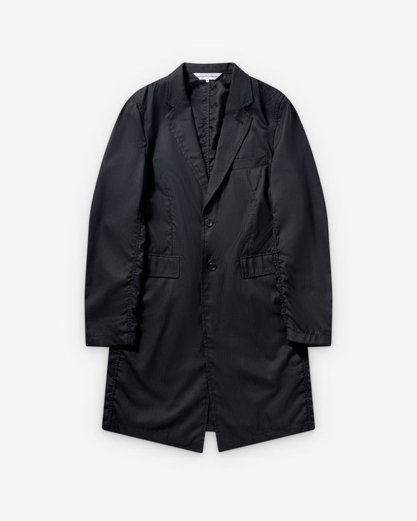 CDG Shirt - Men's Single Breasted Herringbone Jacket - (Black/Navy)