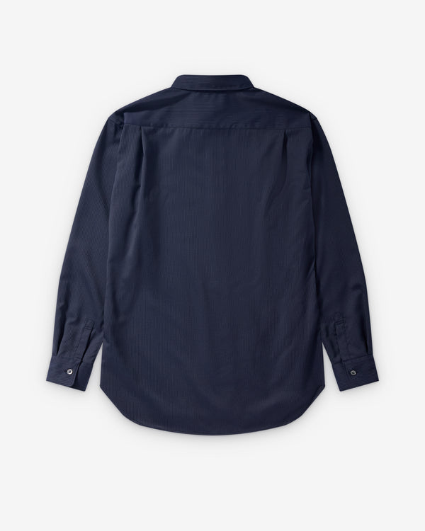 CDG Shirt - Men's Pinstripe Shirt - (Navy)