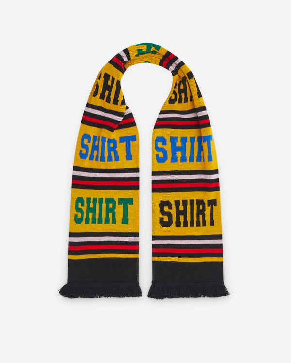CDG Shirt - Football Scarf - (Yellow/Black)