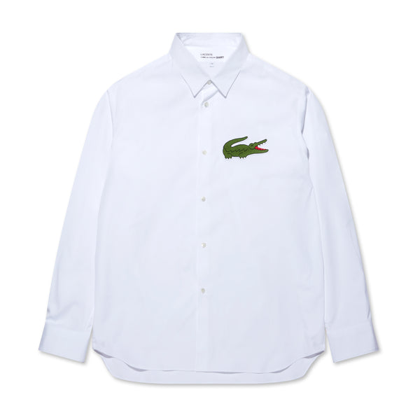 CDG Shirt - Lacoste Men's Shirt - (White)