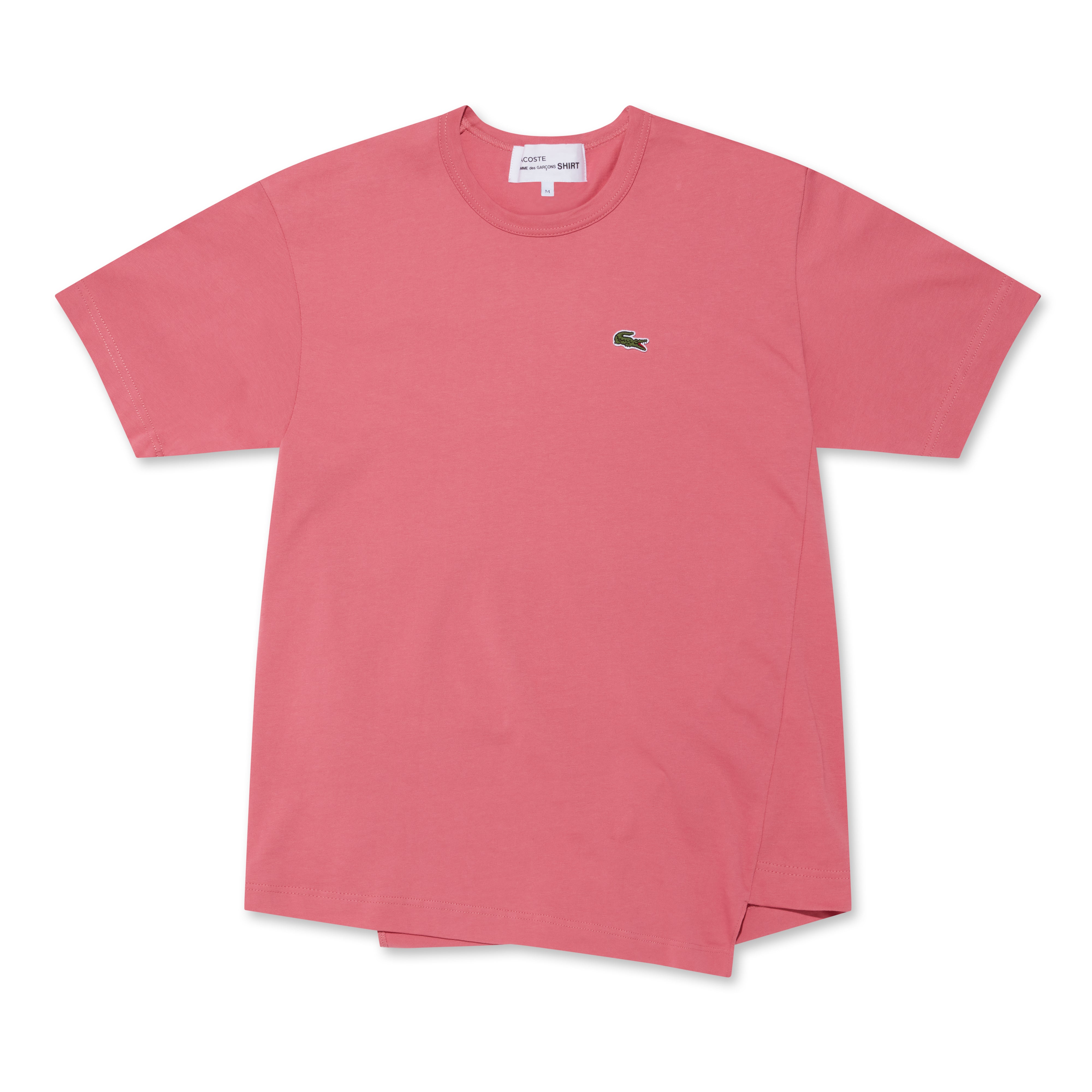 Tee shirt rose outlet lacoste