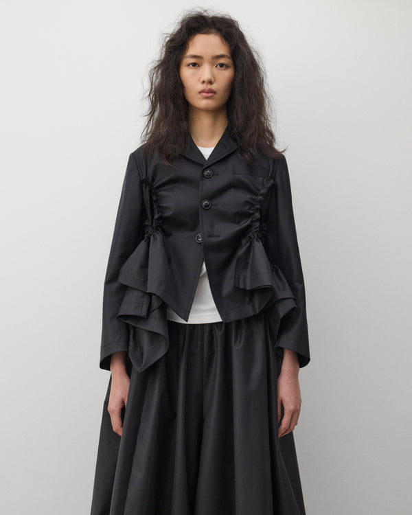 Tao - Women's Cropped Blazer - (Black)