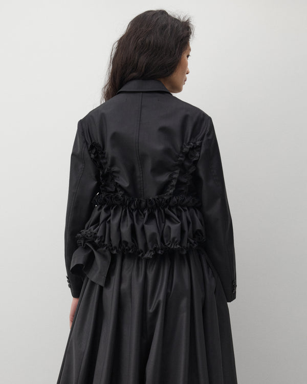 Tao - Women's Cropped Blazer - (Black)