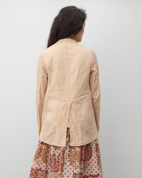 Tao - Women's Open Collar Blazer - (Pink)