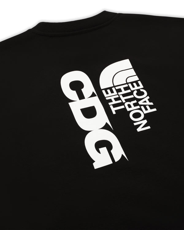 CDG - The North Face Logo Crewneck - (Black)