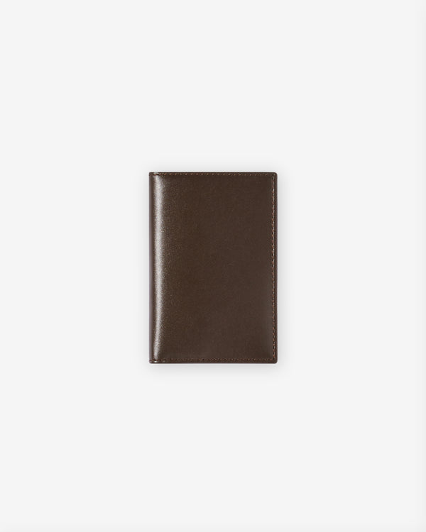CDG Wallet - Classic Leather Bifold Wallet - (Brown SA6400)
