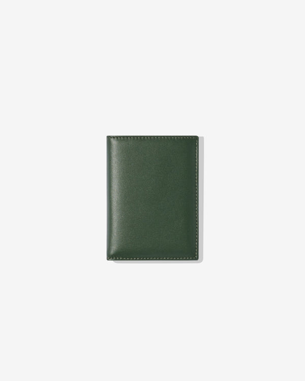 CDG Wallet - Classic Leather Bifold Wallet - (Bottle Green SA0641)