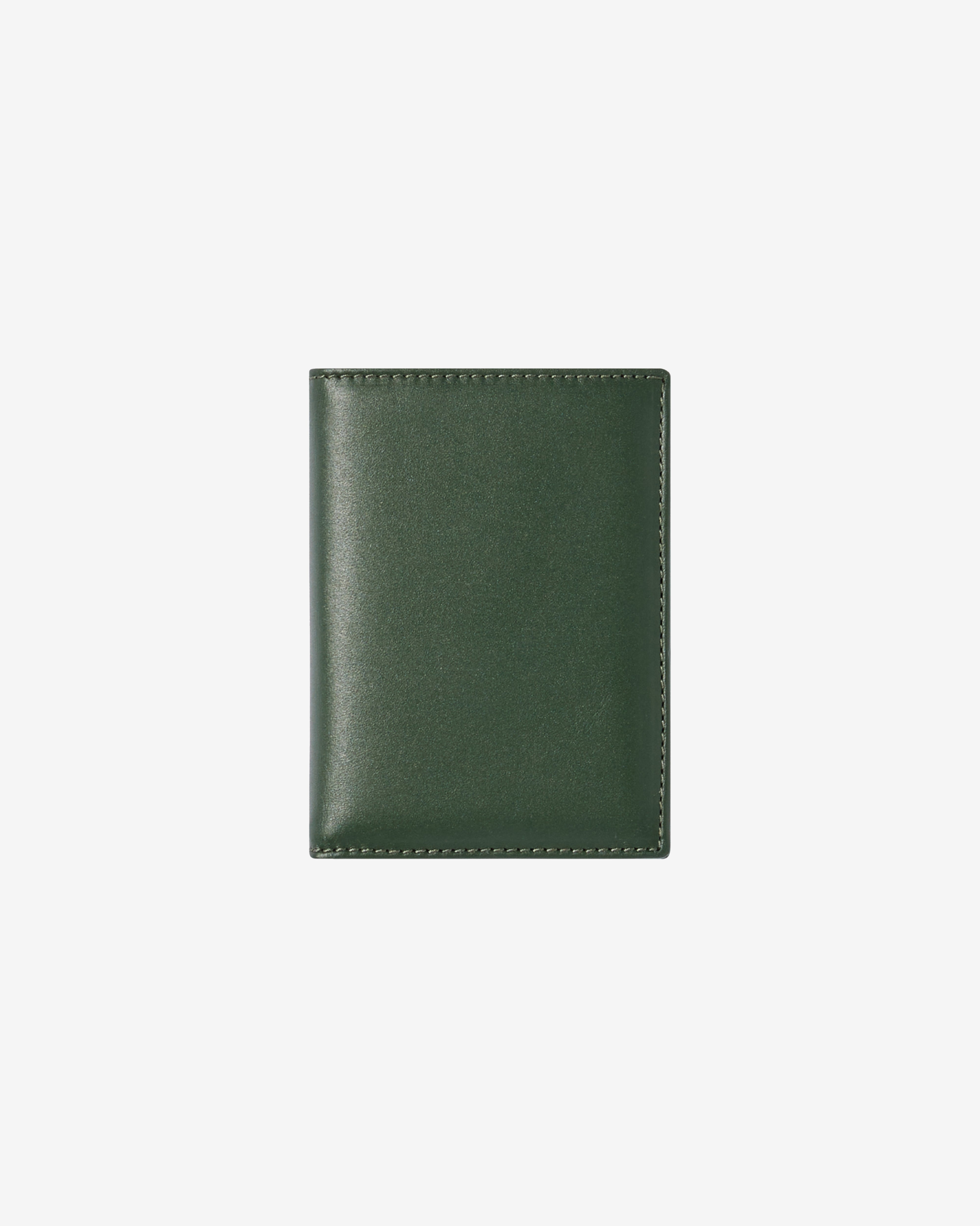 CDG Wallet: Classic Leather Bifold Wallet (Bottle Green SA0641