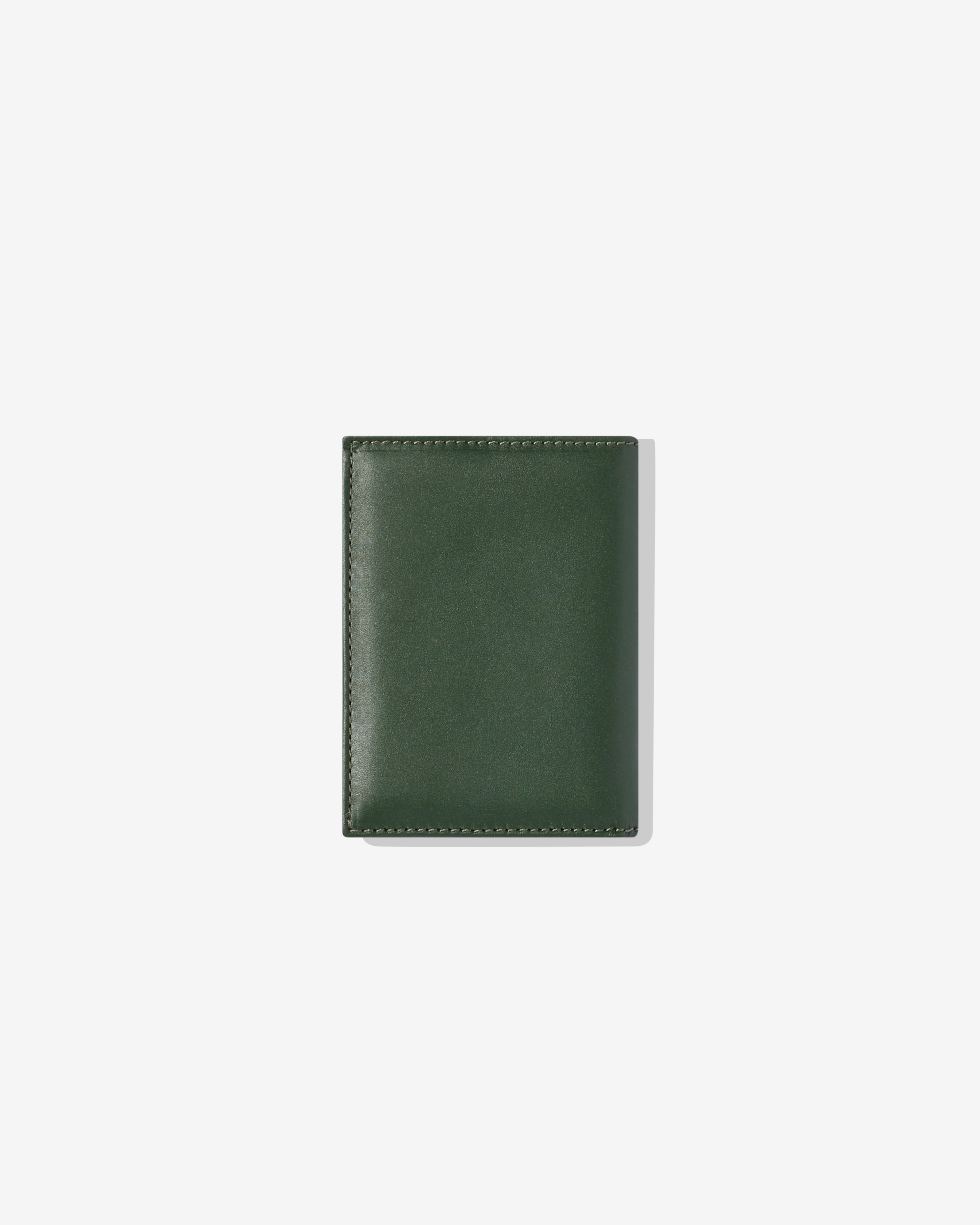 CDG Wallet: Classic Leather Bifold Wallet (Bottle Green SA0641