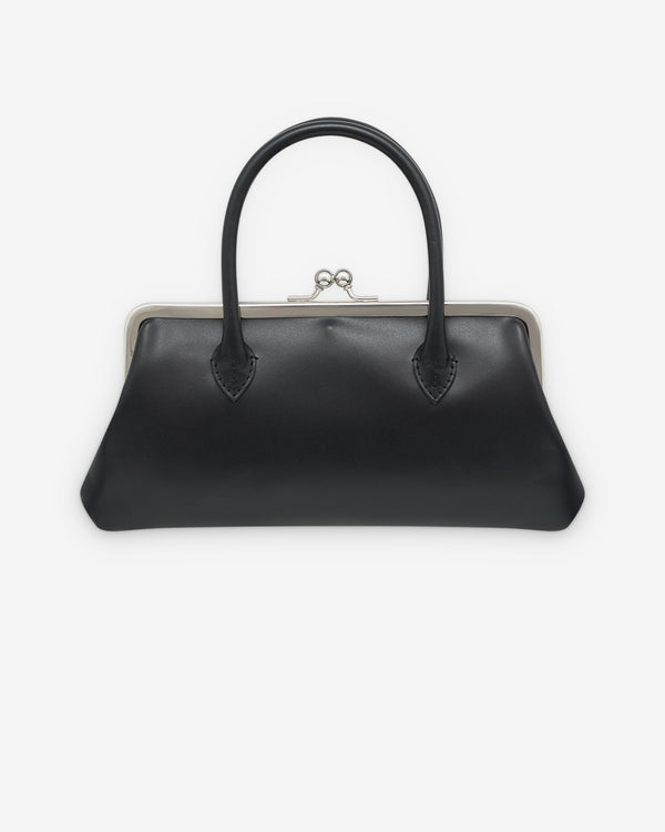 CDG Wallet - Large Wallet With Clasp Handles - (Black SA0303CH)