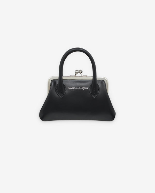 CDG Wallet - Small Wallet With Clasp Handles - (Black SA0301CH)