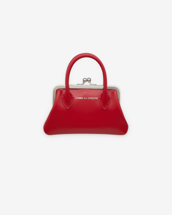 CDG Wallet - Small Wallet With Clasp Handles - (Red SA0301CH)