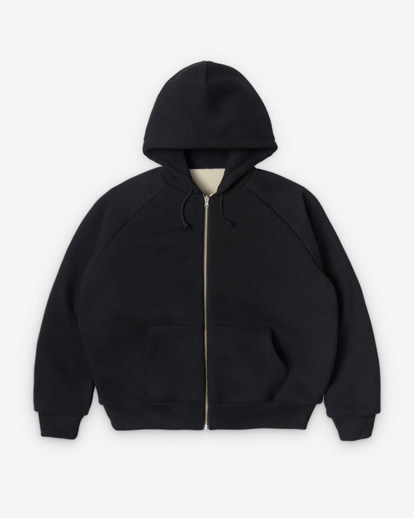 Cease - Men's Reversible Zip Hoodie - (Black/White)