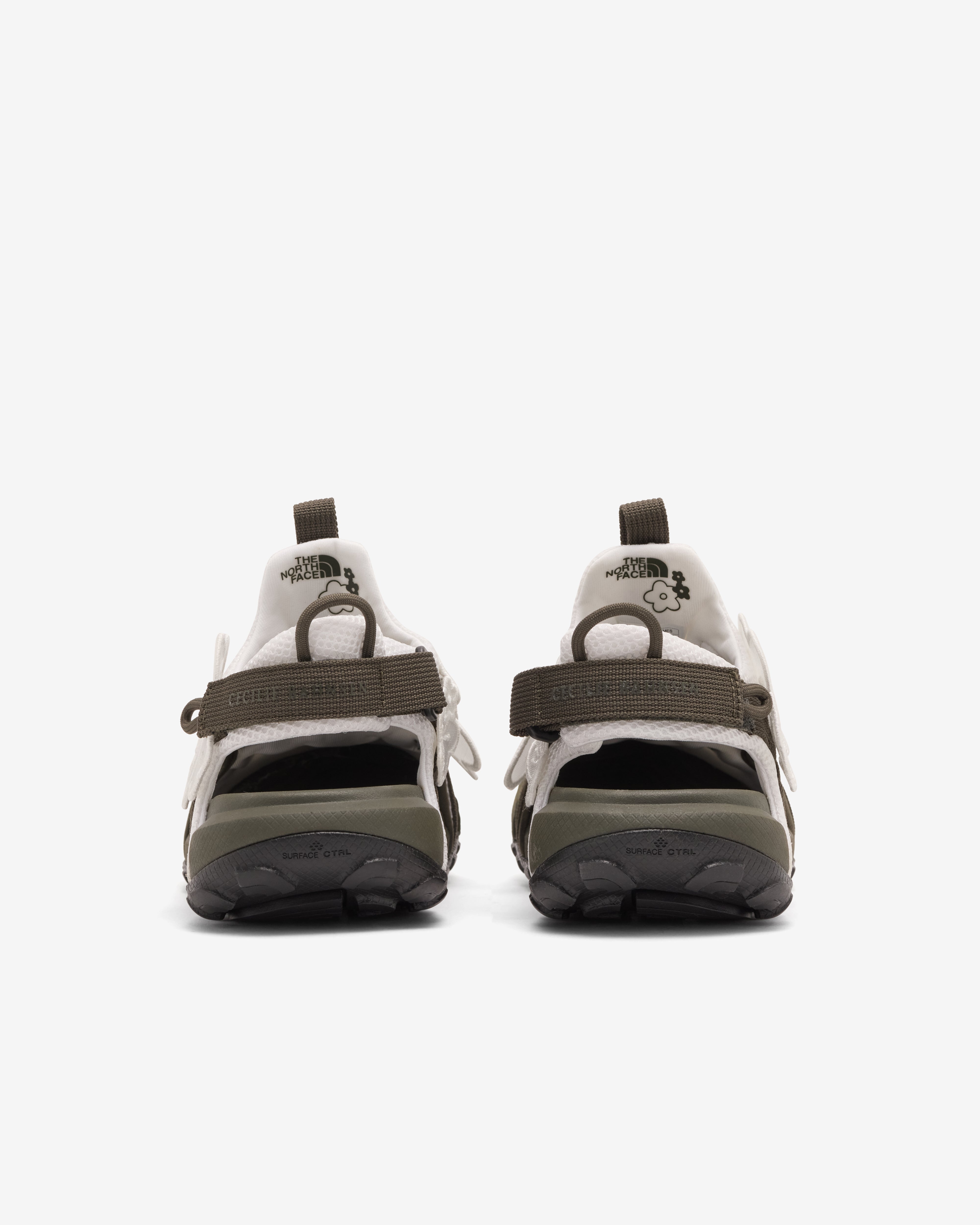 Cecilie Bahnsen: Women's The North Face Bekah Sandal (White/Green