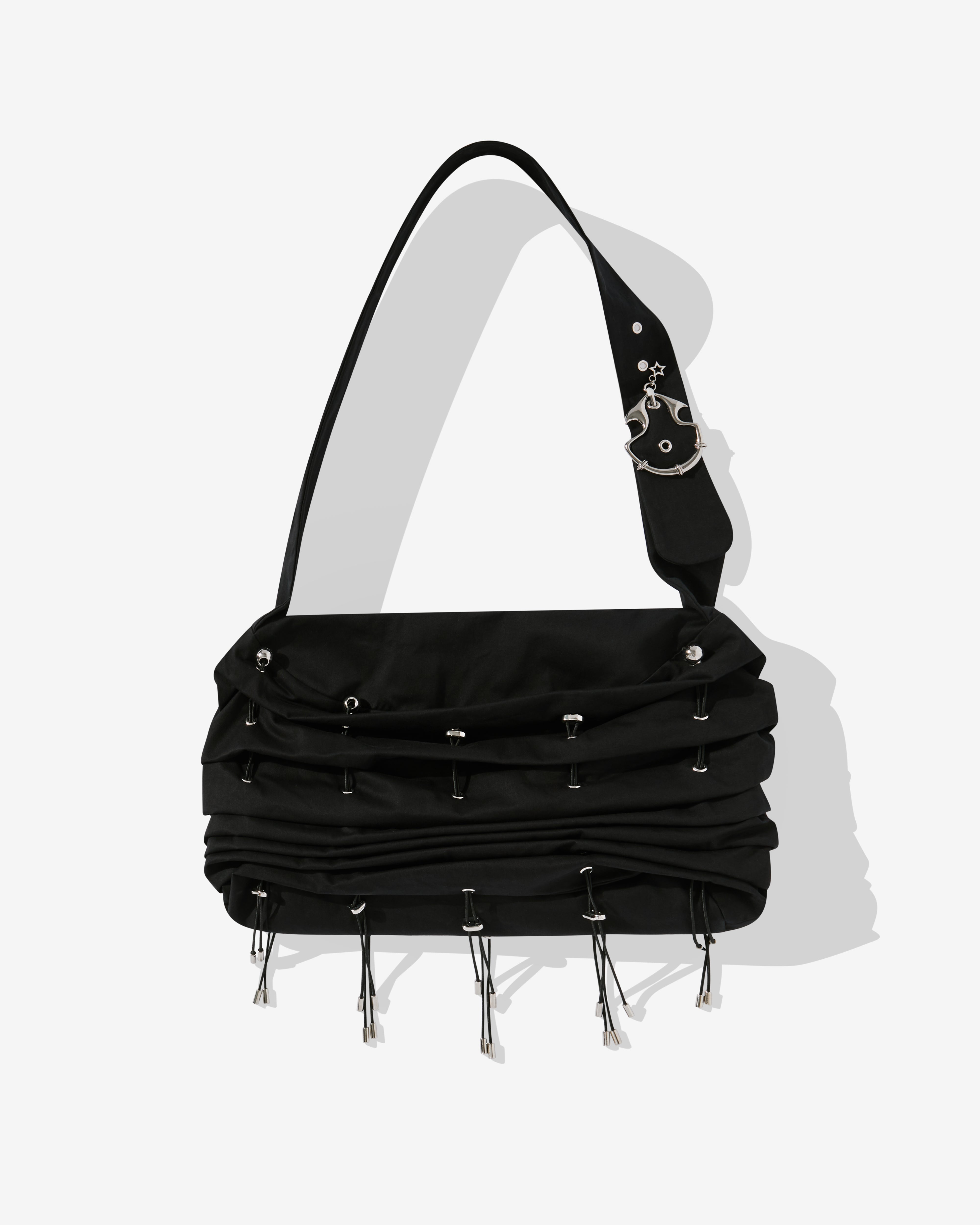 Chopova Lowena: Scrunch Bag (Black) | DSMNY E-SHOP