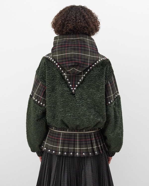 Chopova Lowena - Women's Longhorn Bomber Jacket - (Green/Multi)