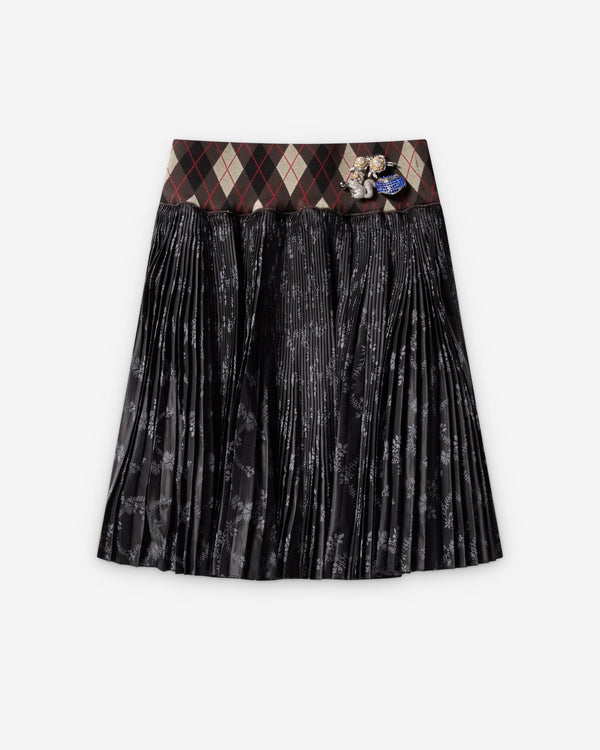 Chopova Lowena - Women's Crescent Pleated Knee Skirt - (Black)