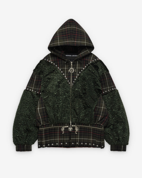 Chopova Lowena - Women's Longhorn Bomber Jacket - (Green/Multi)