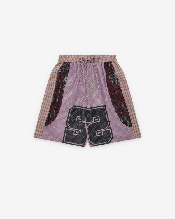 Chopova Lowena - Women's Basketball Shorts - (Pink Multi)