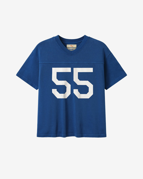 Cherry Los Angeles - Wrangler Men's Football Jersey - (Royal Blue)