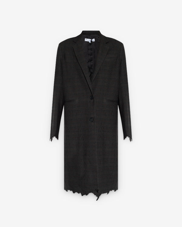 JW Anderson - Women's Distressed Coat - (Grey)