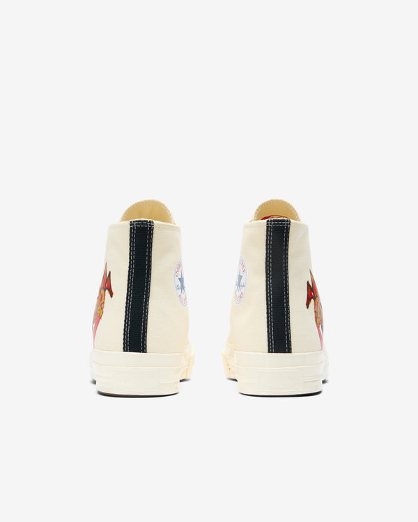 Play Converse X Future - Red Heart Chuck Taylor All Star ’70 High Sneakers  - (White)