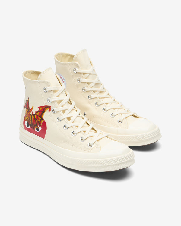 Play Converse X Future - Red Heart Chuck Taylor All Star ’70 High Sneakers  - (White)