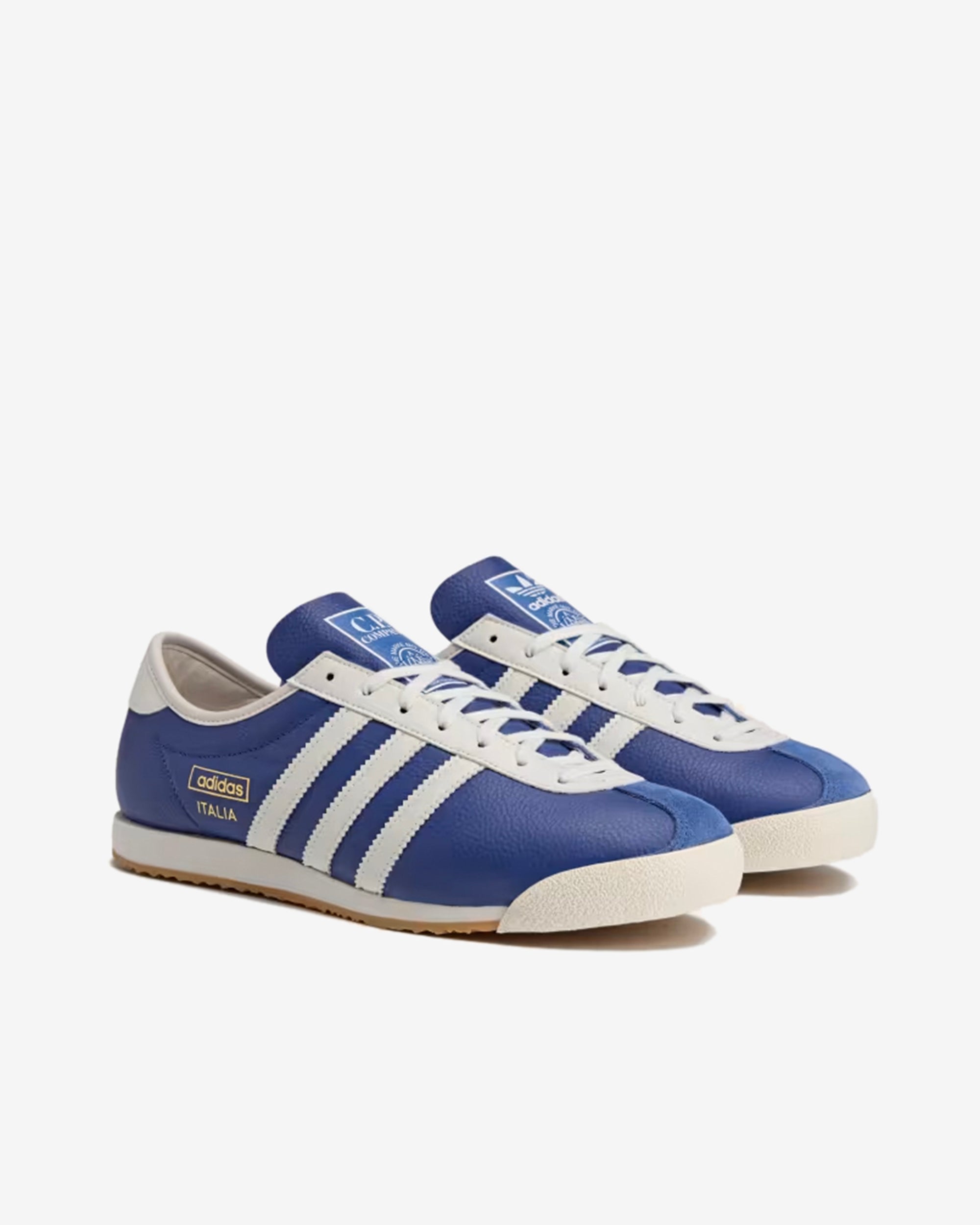 Adidas - C.P. Company Men's Italia SPZL Sneakers - (Royal Blue/White) view 3, Click to Zoom in