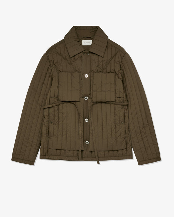 Craig Green - Men's Quilted Worker Jacket - (Brown)