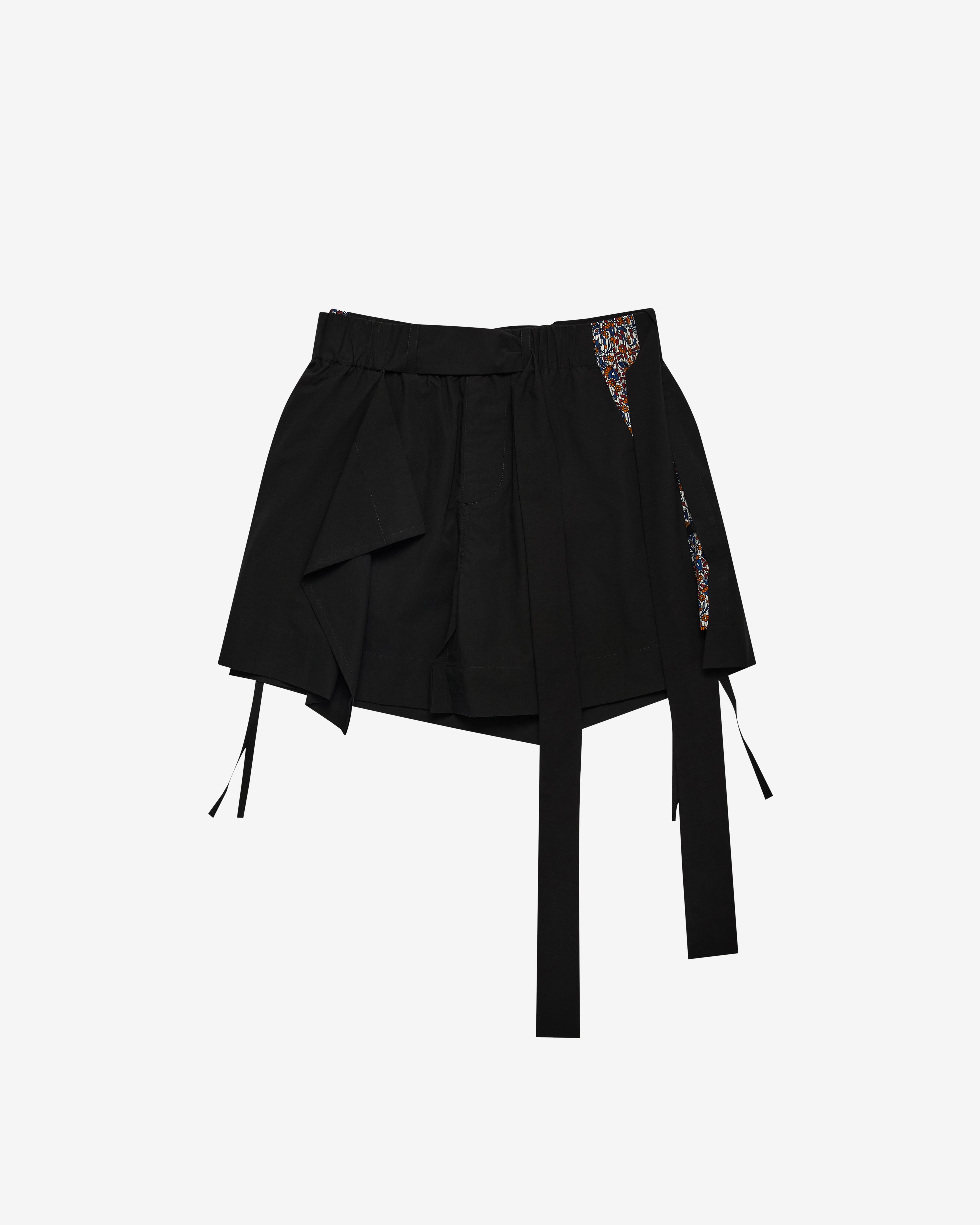 Craig Green: Men's Layered Shorts (Black/Black) | DSMNY E-SHOP