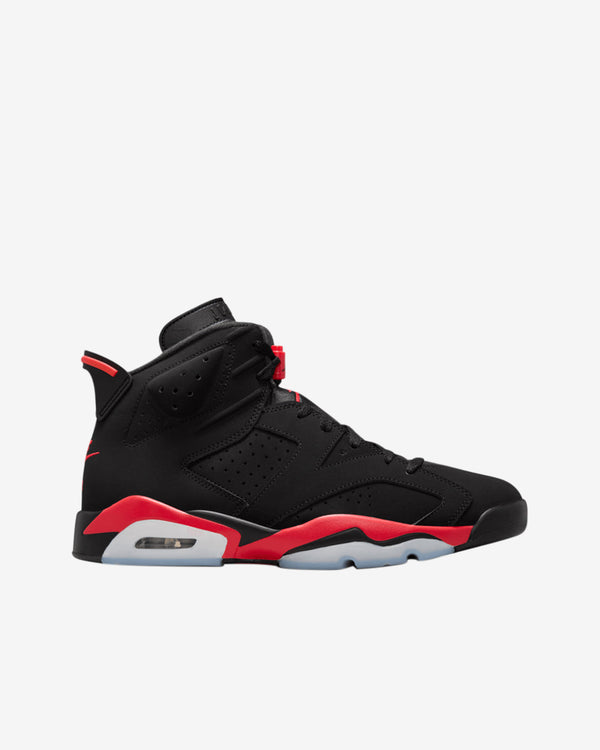 Nike - Men's Air Jordan 6 Retro Infrared Sneakers - (Black/Light Crimson)