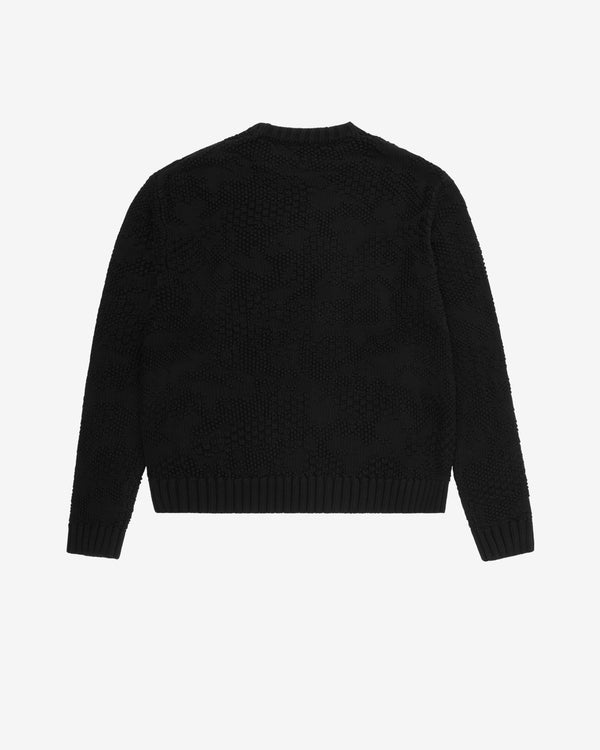 Fugazi - Men's Camotex Knit Sweater - (Black)